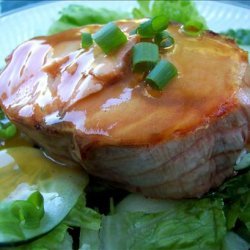 Apricot-Sauced Salmon