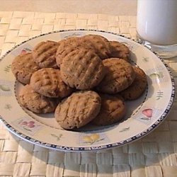 Reduced Fat Peanut Butter Cookies