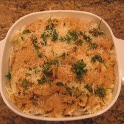 Bow Tie Pasta With Artichokes and Mushrooms