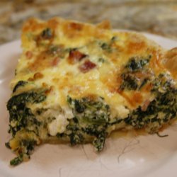 Spinach & Ham Quiche