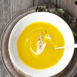 Curried Butternut Squash Soup