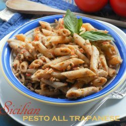 Pesto Alla Trapanese (Pesto With Tomato and Almonds)