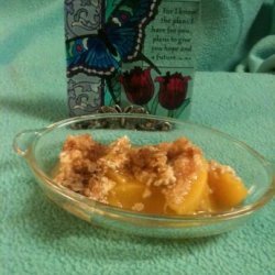 Quick and Easy Peach Cobbler