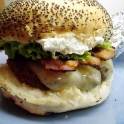 Bacon Cheeseburgers With French Onion Dip