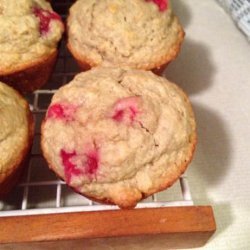 Cherry Oat Muffins