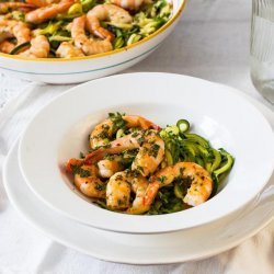 Garlic Shrimp Spaghetti