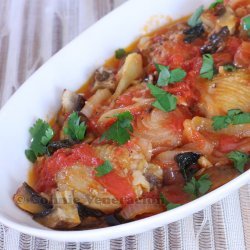 Chicken in Tomato Mushroom Sauce