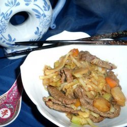 Beef Cabbage Stir-fry