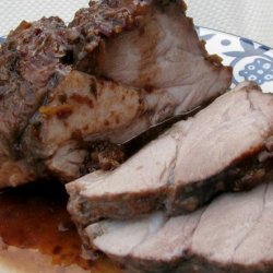 Chipotle Raspberry Pork Roast