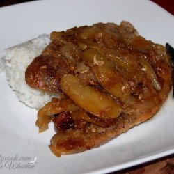 Apple & Onion Pork Chops