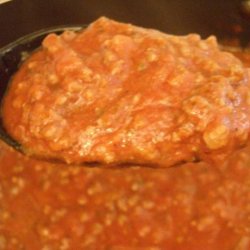 Molidol's Meaty Spaghetti Sauce