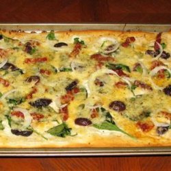 Rachael Ray's Vegeterranean Pizza