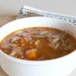 Quick Hamburger Stew/Soup