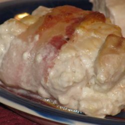 Creamy Bacon Wrapped Chicken