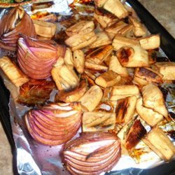 Roasted Parsnips