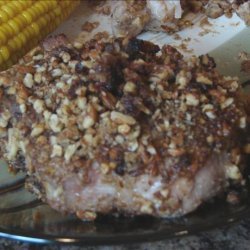 Pecan Crusted Pork Chops