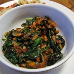 Vegetable Bacon Saute