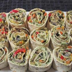 Roasted (Or Grilled) Vegetable Wraps