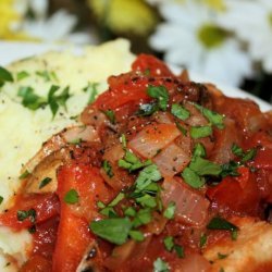 Baked Chicken Cacciatore