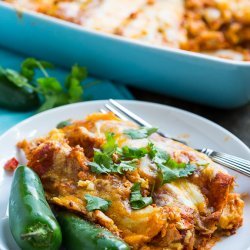 Spicy Shrimp Enchiladas