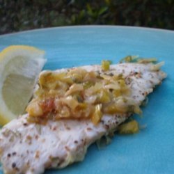 Cod With Peppercorns and Leeks (Ww 5 Points Plus)