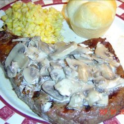 Creamy Mushroom Sauce for Steaks