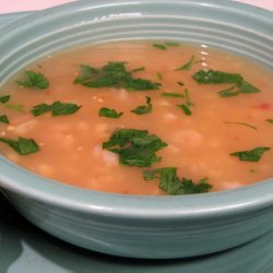 Spicy Sweetcorn and Shrimp Soup