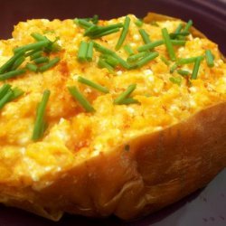 Cheese-Stuffed Sweet Potatoes