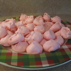 Pink Cookies - Meringue Jello Cookies