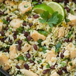 One Pan Chicken & Rice