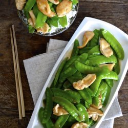 Chicken and Snow Pea Stir-Fry