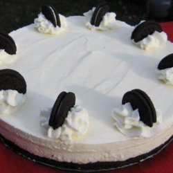 White Chocolate Mousse Torte With Oreo Cookie Crust