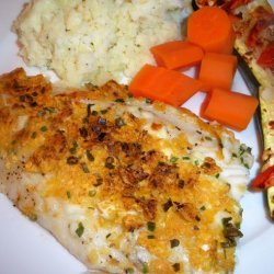 Baked Fish With Sour Cream Topping