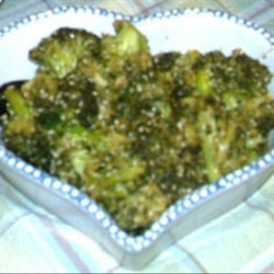 Roasted Broccoli Sesame Salad