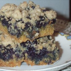 Blueberry Oat Squares