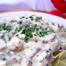 Mushrooms With Sour Cream