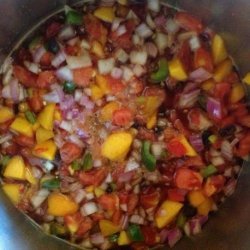 Tomato Peach Chutney