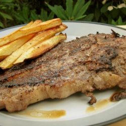 Pan Seared T-Bone Steak