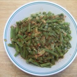 French Beans With Sour Cream and Paprika