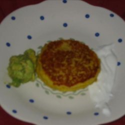 Corn Cakes With Avocado Salsa