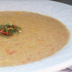 Creamy Corn and Turkey Soup