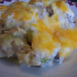 My Mother's Cheese & Chicken Casserole