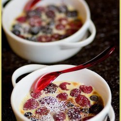 Mixed Berry Gratin