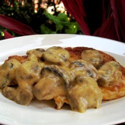 Chicken With Mushroom Cream Sauce