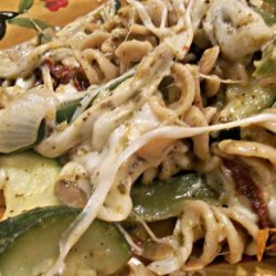 Sassy Pesto Pasta and Veggies