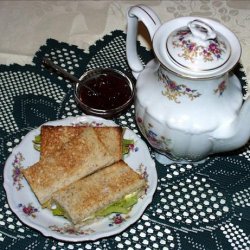 Brie and Leek Sandwiches