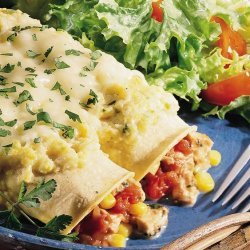 Chicken and Corn Enchiladas