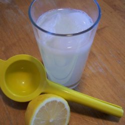 Quick Lemonade for One - Guilt Free!