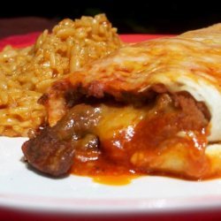 Baked Steak Burritos