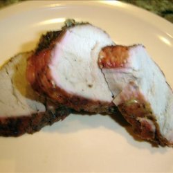 Savory Molasses Grilled Pork Tenderloin